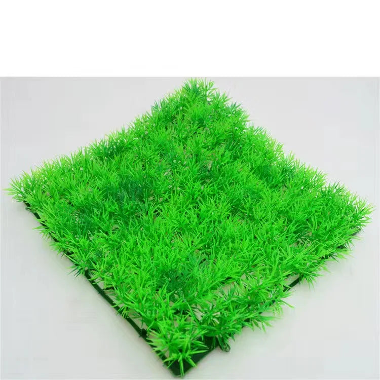 22cm Simulation Lawn Fine Pine Needle Lawn Micro-Landscape Landscape Decoration Aquarium Fish Tank Simulation Plants Lawn Turf