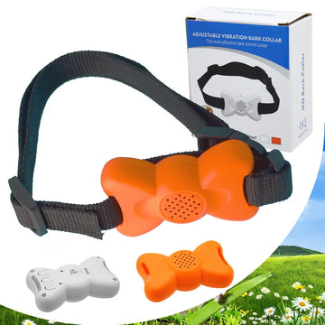 Automatic Voice Anti Barking Collar Dog Toy Vibration Pet Training Playing Stuff 100G2280